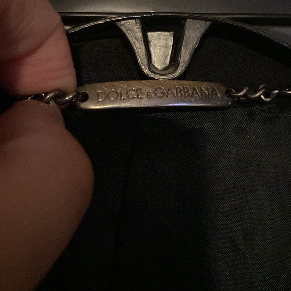 Dolce & Gabbana tuxedo Double-breasted Blazer with Hidden Buttoning - Picture 2 of 5